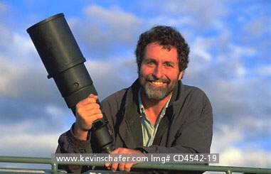 PEOPLE, PORTRAIT: Kevin Schafer, photographer,    Masai Mara Reserve.