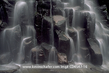 COSTA RICA: Costa Rica, La Amistad Biosphere Reserve, Rio Negro waterfall.