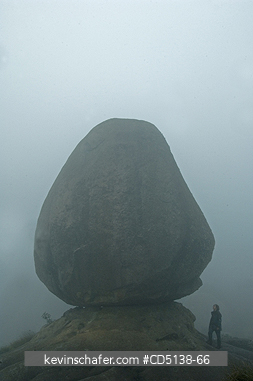 BRAZIL: Rock formation, Itatiaia National Park, Mantiqueira Range, Rio State, Southeast, Brazil.