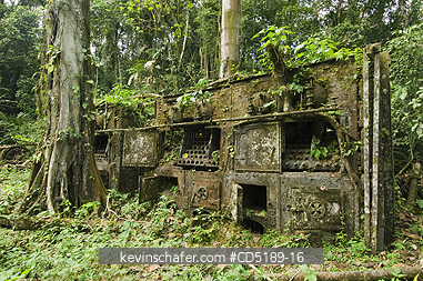 PANAMA: Ruins of Espiritu Santo Mine, Cana, Darien National Park, Panama