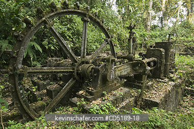 PANAMA: Ruins of Espiritu Santo Mine, Cana, Darien National Park, Panama