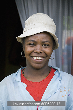 MADAGASCAR: Malagasy woman, near Moramanga, Eastern Madagascar
