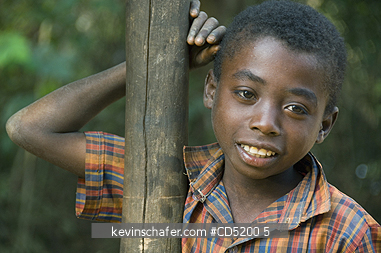 MADAGASCAR: Young boy in small village, Ankaranfanstika National Park, Madagascar