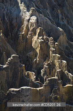 MADAGASCAR: Lavaka or Eroded landscape, near Ankarafantsika National Park, Madagascar