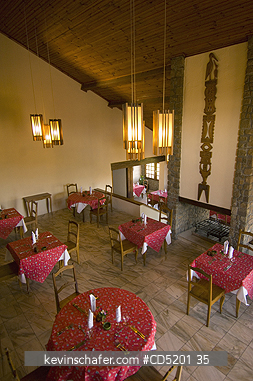 MADAGASCAR: Hotel Relais de la Reine, Isalo National Park, Madagascar, Dining Room