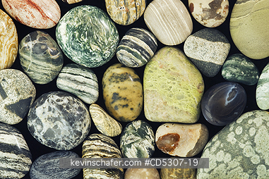 ROCKS: Beach Pebbles, colorful
