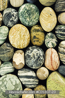 ROCKS: Beach Pebbles, colorful