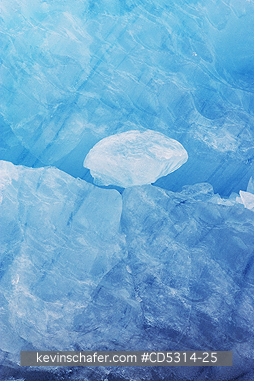 ICEBERGS: Iceberg detail, Monaco Glacier, Leifdefjorden, Svalbard, Arctic Norway