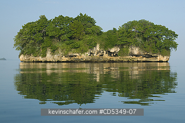 DOMINICAN REPUBLIC: Limestone islands or mogotes, Los Haitises National Park, Dominican Republic