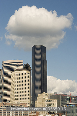 WASHINGTON, CITIES: Columbia Center (Bank of America Tower)   285m/937f skyscraper, Tallest building in Seattle, Washington