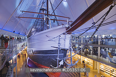 NORWAY, OSLO: FRAM, Historic Polar Expedition ship, Fram Museum, Oslo, Norway