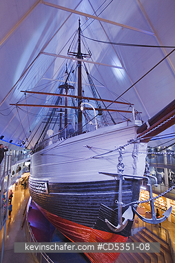 NORWAY, OSLO: FRAM, Historic Polar Expedition ship, Fram Museum, Oslo, Norway