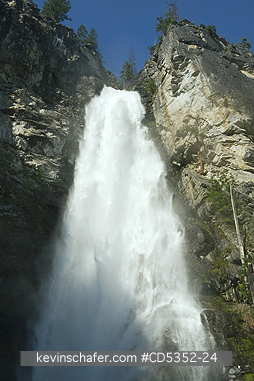 WASHINGTON: Rainbow Falls, Stehekin, Lake Chelan National Recreation area, Washington, USA