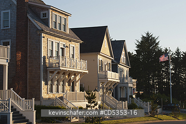 WASHINGTON, TOWNS: Seabrook, Coastal town development, Southwest Washington