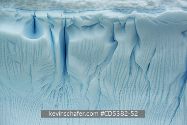 ANTARCTICA, SCENIC: Iceberg Detail, Petermann Island, Antarctic Peninsula, Antarctica