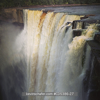 GUYANA, SCENIC: Kaieteur Falls, Kaieteur National Park, Guyana (MOBILE PHONE)