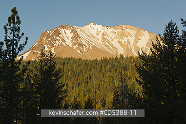 CALIFORNIA, SCENIC: Mt. Lassen at dawn from Devastated Area, Lassen Volcanic National Park, California