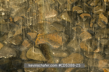 OREGON, SCENIC: Water drops, Hug Point Falls, Hug Point State Park, near Cannon Beach, Oregon