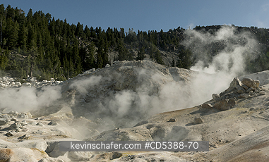 CALIFORNIA, SCENIC: Bumpass Hell Geothermal area, Lassen Volcanic National Park, California