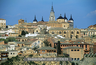 SPAIN: Spain, Toldeo, View of the old city.