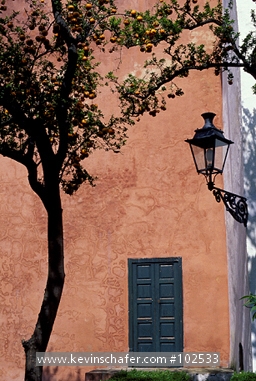 SPAIN: Seville, Alcazar moorish palace and gardens.