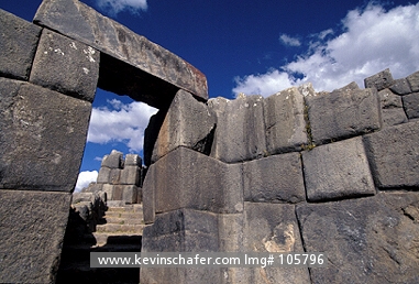 PERU: Peru, Cuzco, Sacsayhuaman fortress, One of the best examples of Incan stonework.