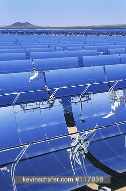 CALIFORNIA, USA: Worlds largest solar power facility, KJC Mojave desert, California, USA.