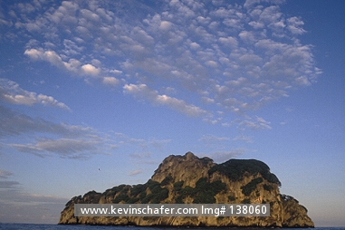 COSTA RICA: Costa Rica, Cocos Island National Park, Small offshore island serves as a seabird rookery.