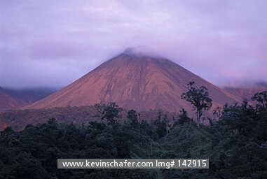 ECUADOR: Ecuador, Andes Mountains, Cayambe-Coca Reserve, Reventador Volcano at 3450 meters.