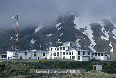 ALASKA: Aleutians, Attu Island, U.S. Coast Guard station, Attu.
