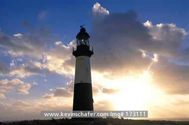 FALKLAND ISLANDS: Falkland Islands, Cape Pembroke Lighthouse.