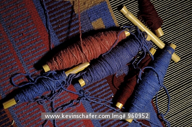 MEXICO: Mexico, Oaxaca, Still life of weaving tools.