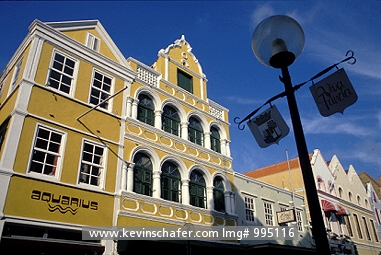 CARIBBEAN, Curacao: Curacao, Dutch architecture at Willemstad.